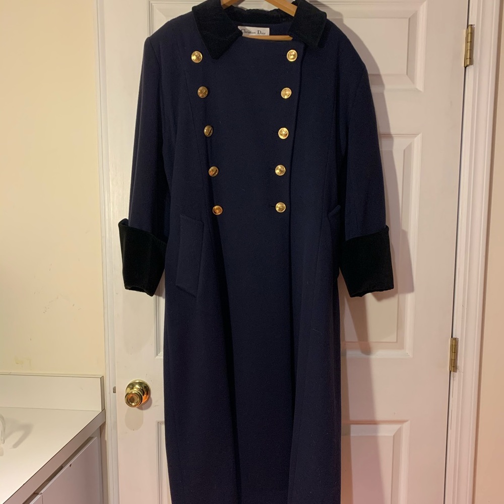 CHRISTIAN DIOR HEAVY WINTER COAT